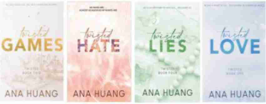 Set of 3 book Twisted Games + Twisted Love +Twisted Hate (Paperback, ANA  HUANG).