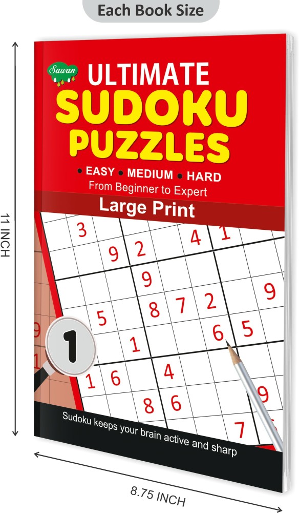 sudoku puzzle book for women: 1000 Sudoku Puzzles large print with Answers  included 100 Very Easy Sudoku, 100 Easy Sudoku, 100 Medium Sudoku, 200 Hard