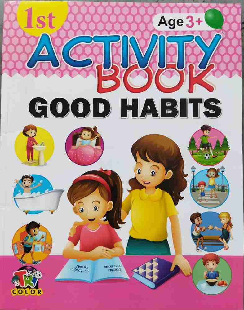 ACTIVITY BOOK (Age 3+) Good Habits For All Children, Kids, Good ...