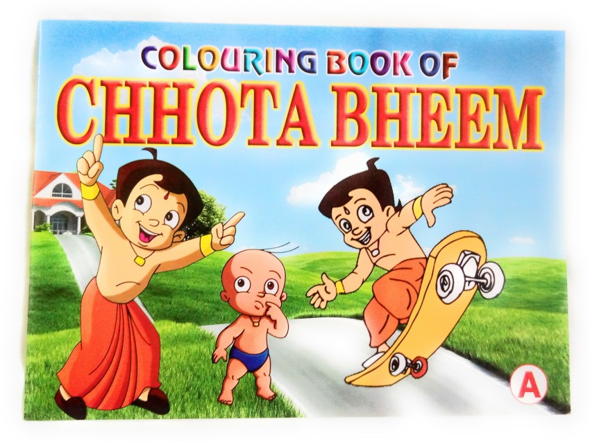 chhota bheem coloring pages