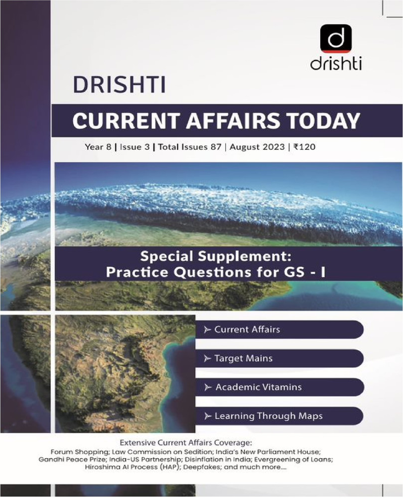 Drishti IAS English on X: Solutions are in the Drishti Current Affairs  Today (DCAT) magazine. #DCAT Magazine covers all the three stages of #CSE -  Prelims, Mains & Interview. Subscribe:  #Olympiad  #