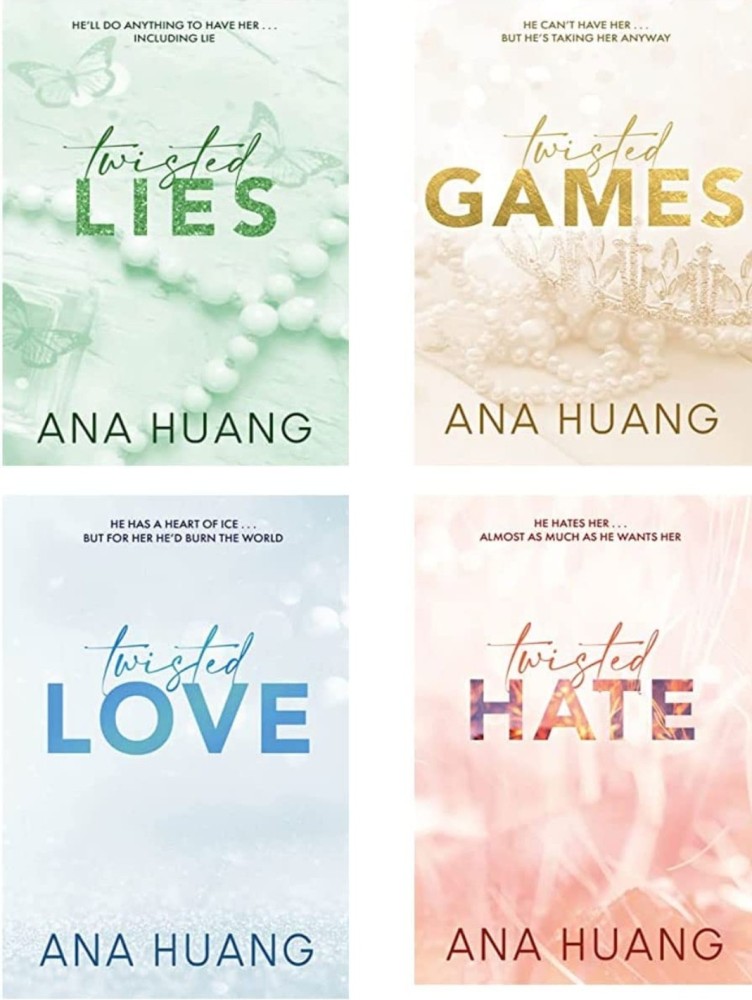 4 Books Twisted Series by Ana [Twisted Love; Twisted Games; Twisted Hate  and Twisted Lies]: Huang Ana: 9789124245658: : Books