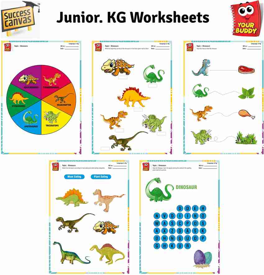 JR. KG. EVS WORK BOOK – Edu Toys