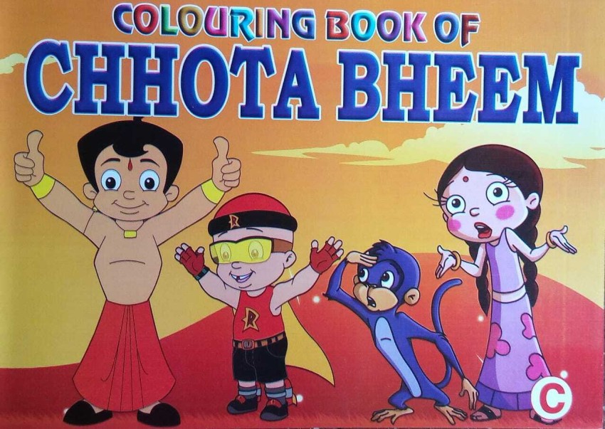 chhota bheem coloring pages