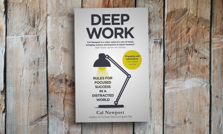 Visual Book Deep Work (Cal Newport) | Poster