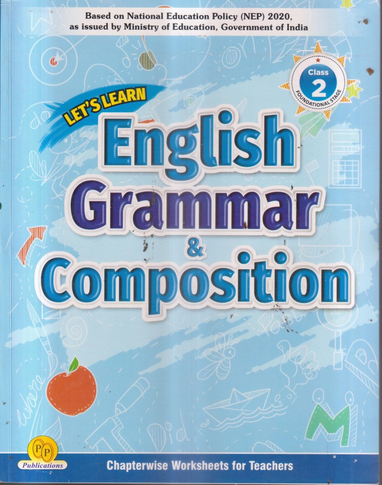 Lets Learn English Grammar & Composition Class 2: Buy Lets Learn ...