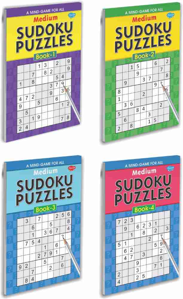 Sudoku Puzzle Books for Kids in Bulk: : beginner sudoku puzzle books for  kids under 5 with 4x4, 6x6, and 9x9 Puzzle Grids (Paperback) 