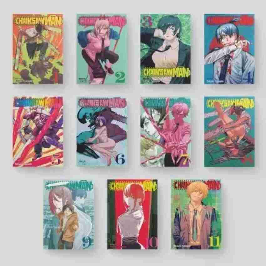 Chainsaw Man Manga Set 1-5 by Tatsuki Fujimoto