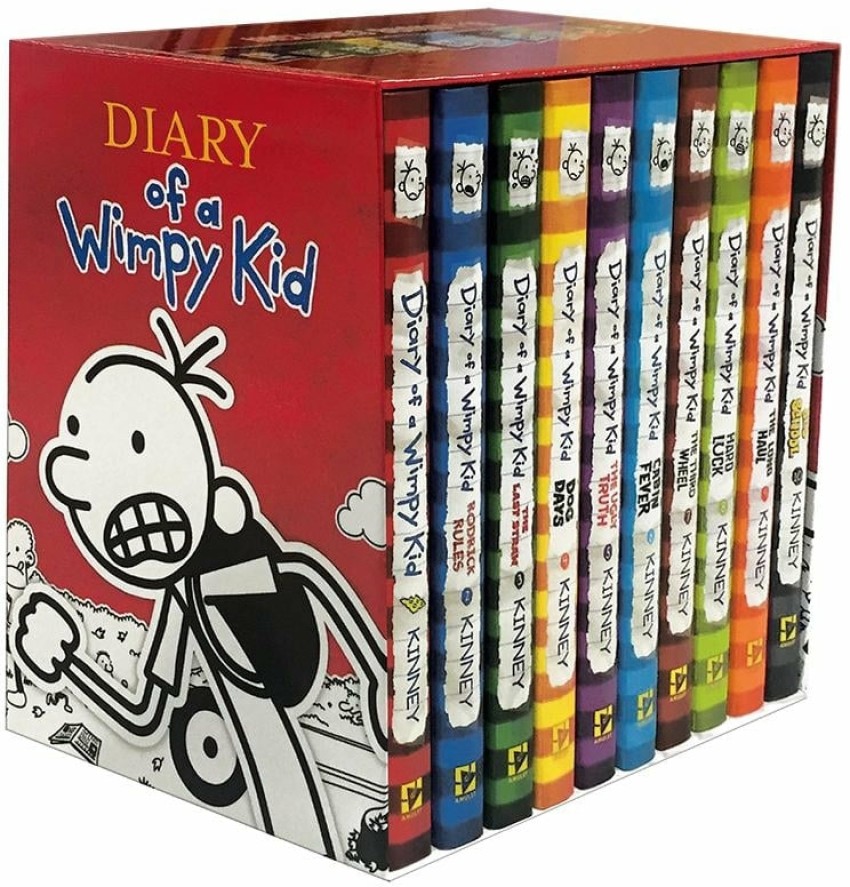 Diary Of A Wimpy Kid Collection 12 Books Set By Jeff Kinney