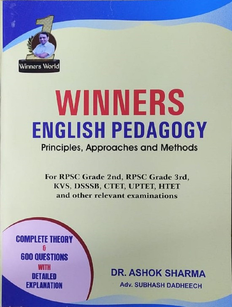 Winners English Pedagogy: Best English Teaching Methods Book for RPSC 2nd  Grade and REET Mains 