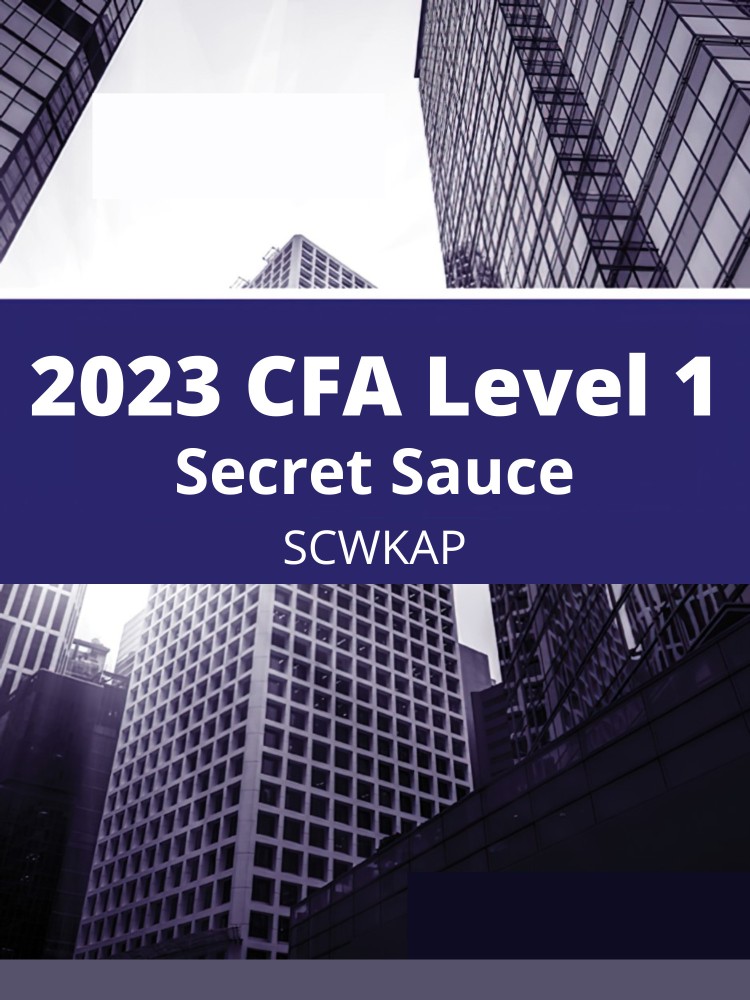 買い大阪CFA Level1 2023 Kaplan Schweser Notes 語学・辞書・学習参考書