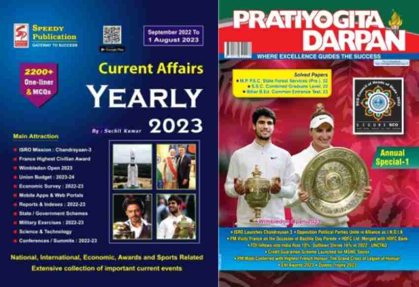 Speedy Current Affairs Yearly 2022 September 2022 in English