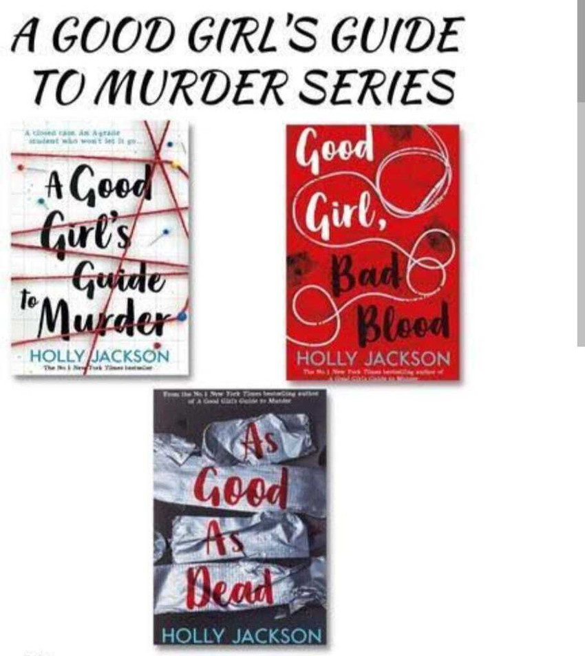 A Good Girl's Guide To Murder: A Good Girl's Guide to Murder Series Boxed  Set : A Good Girl's Guide to Murder; Good Girl, Bad Blood; As Good as Dead  (Hardcover) 