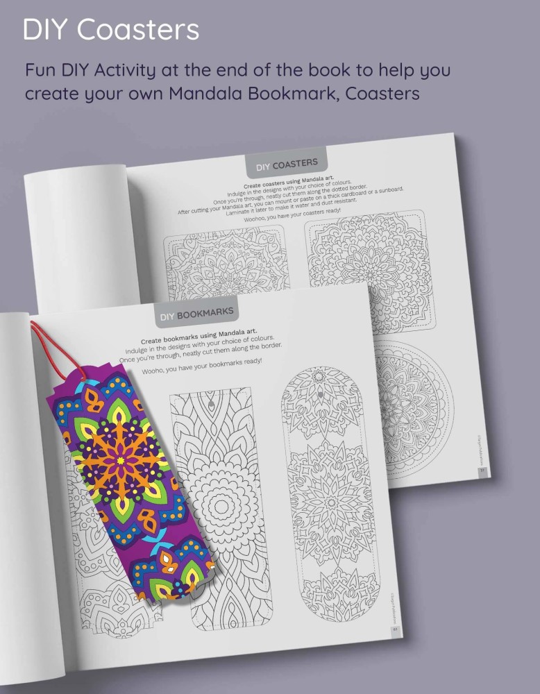 Mandala Art: Colouring Books for Adults with Tear Out Sheets [Book]