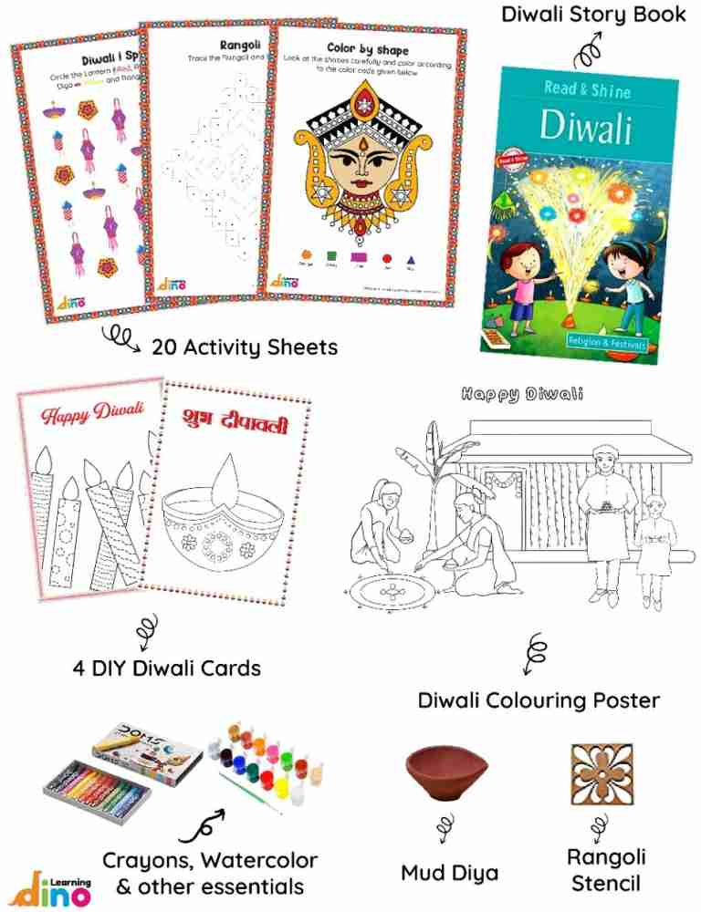 21+ Happy Diwali Coloring Pages