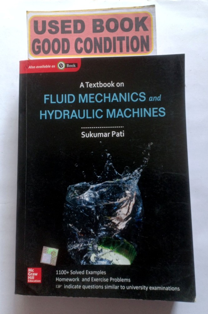 A Textbook On Fluid Mechanics And Hydraulic Machines. Old Book