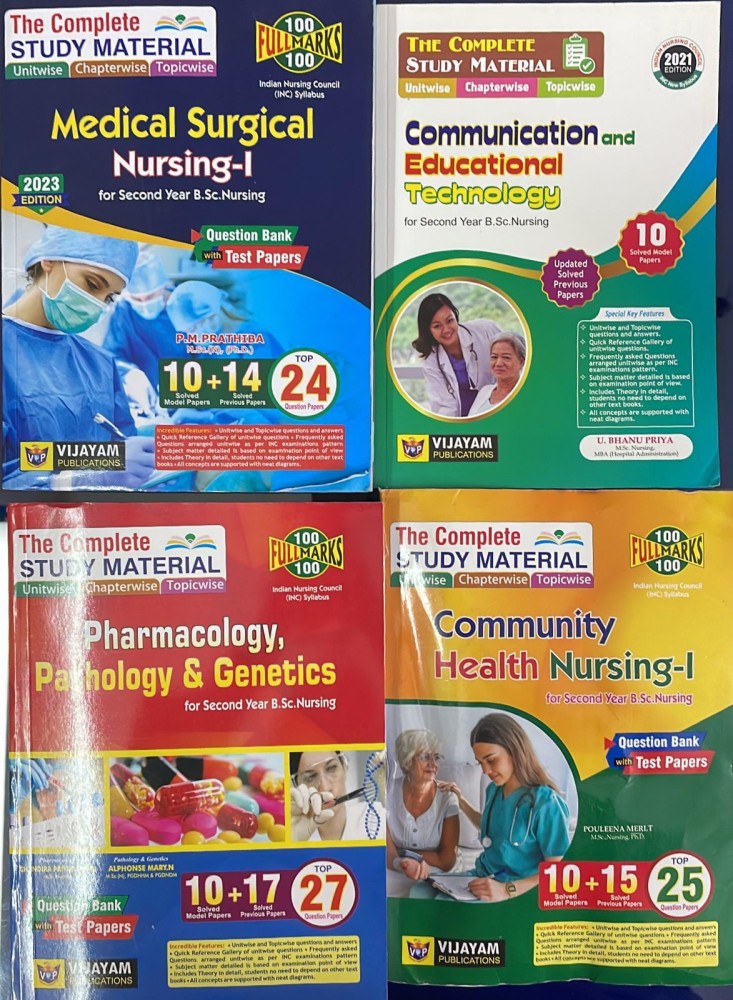 BSc Nursing Books 2023: 1st, 2nd, 3rd 4th Year [PDF], 58% OFF