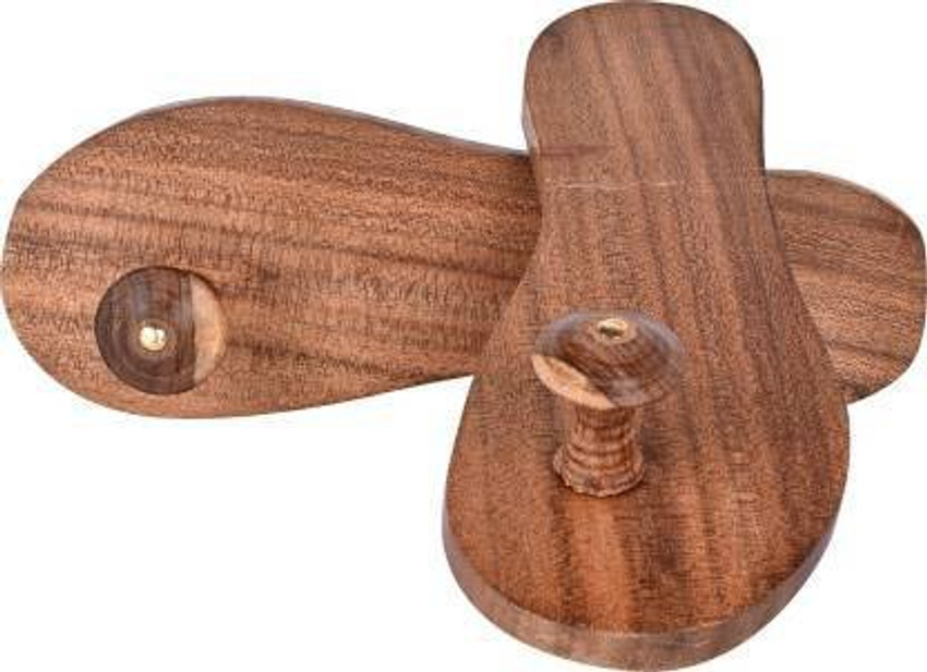 TORPPEZA Hand crafted Wooden Slippers KHADAU for Men and Women