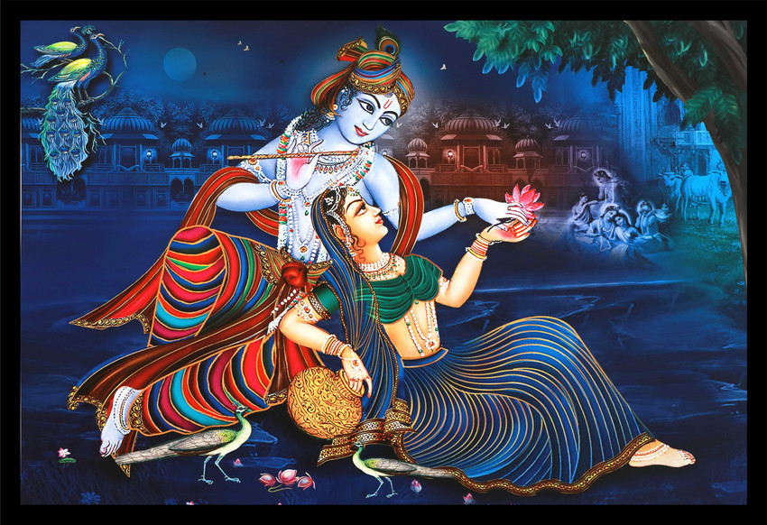 Mmory Radha Krishna Religious Frame Price in India Buy Mmory