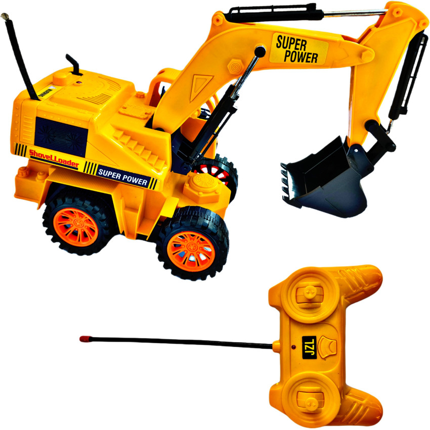 Ruhani Toys Gift Gallery RUHANI Rechargeable Remote Control JCB