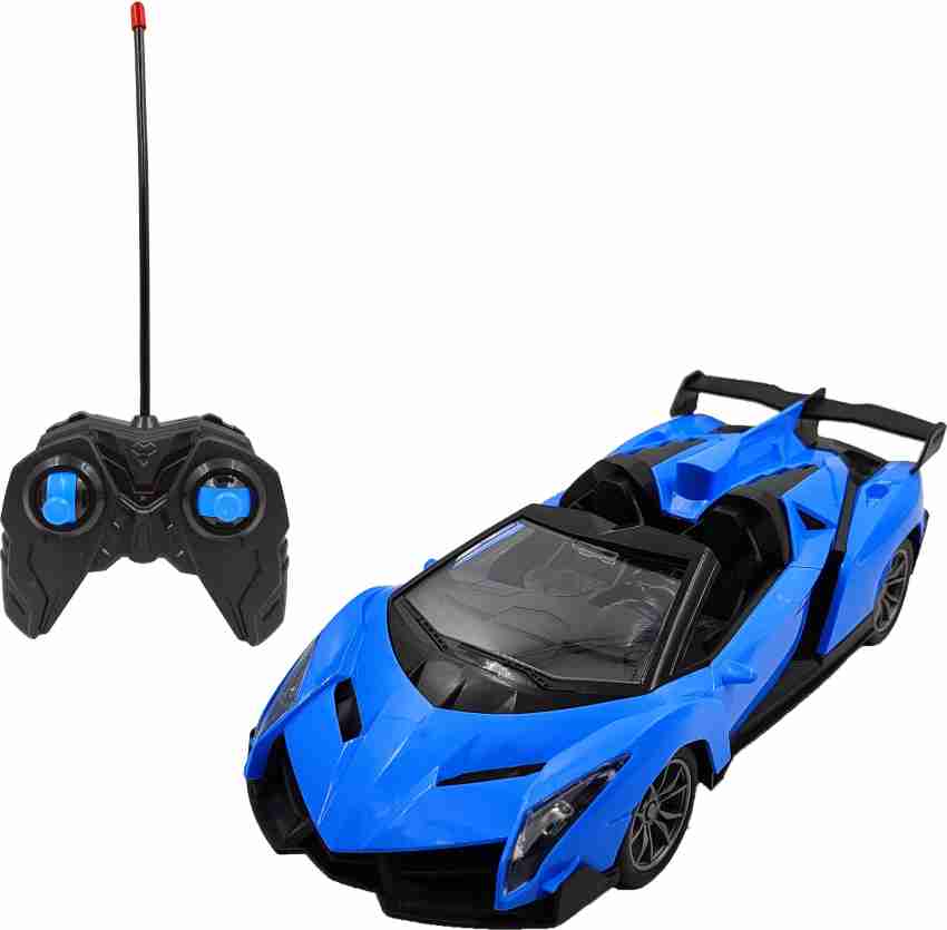 rc car blue