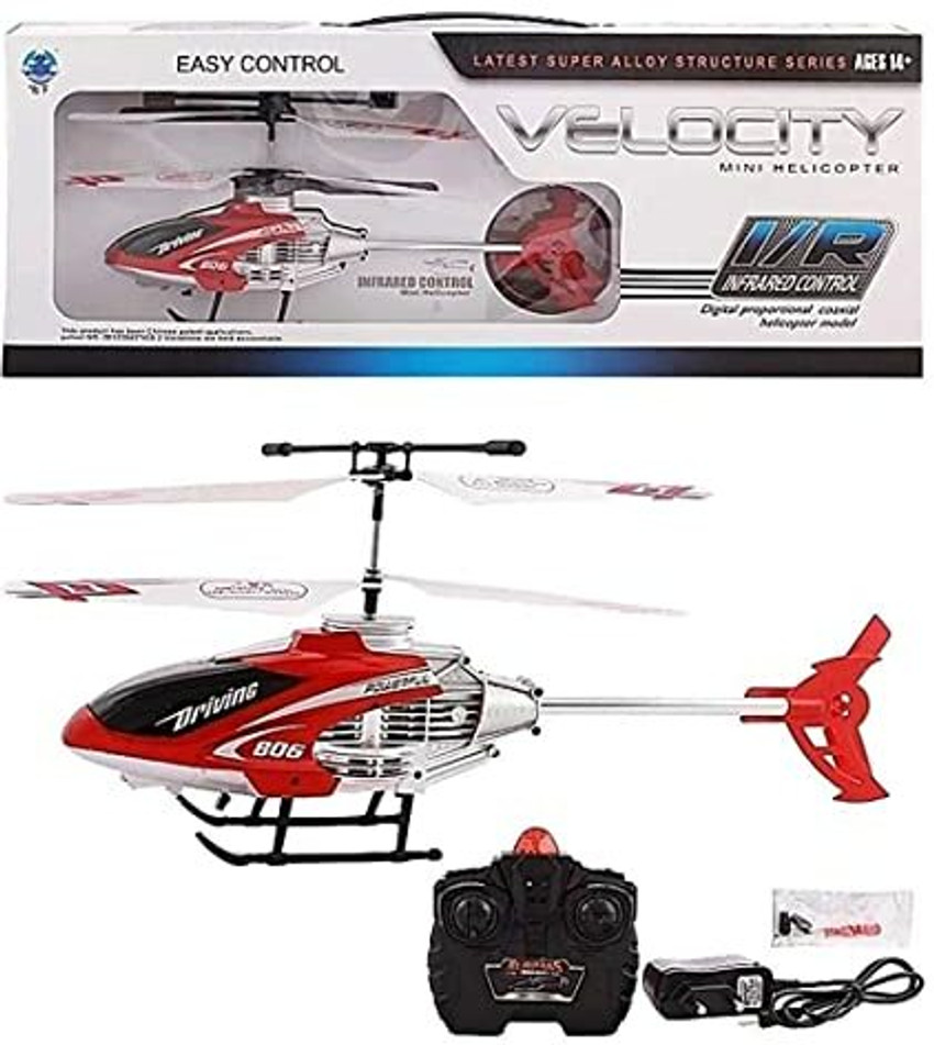 SALMON High Speed Velocity Remote Control Flying Helicopter High