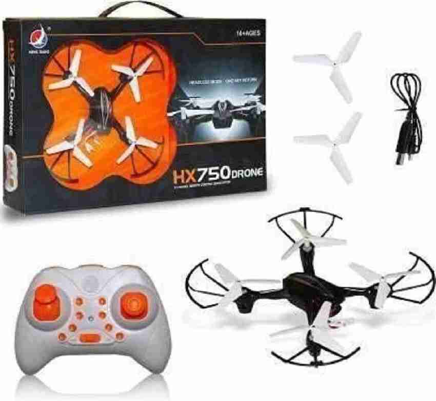 giftsrus Drone with Remote Control Toy for Kids HX750 Drone Quadcopter Without Camera