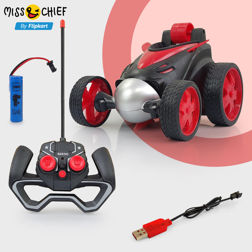 Miss Chief by Flipkart kids high speed rechargeable stunt car remote control toy for 3 Years kids high speed rechargeable stunt car remote control toy for 3 Years shop