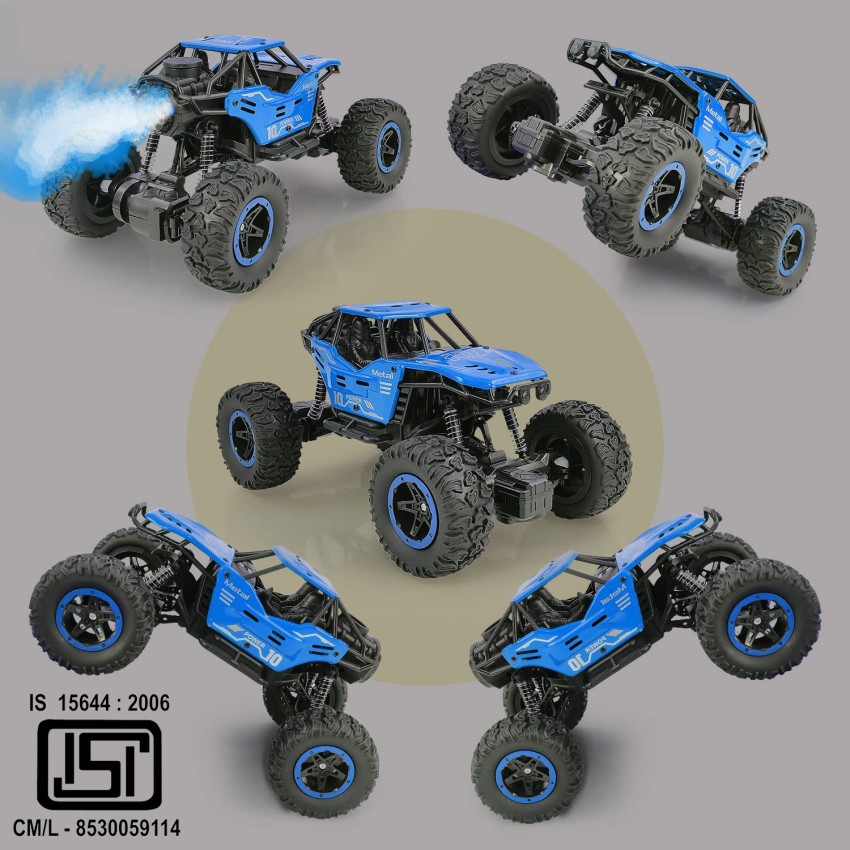 Parteet Rechargeable Off Road Rock Crawler Monster Truck with Mist