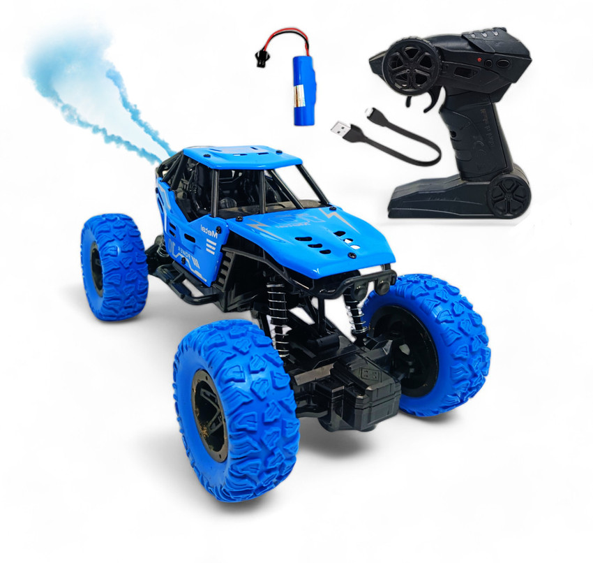 FANSEEKART Big size Monster Truck Metal Body with wireless remote and smoke effect 02 Big size Monster Truck Metal Body with wireless remote and smoke effect 02 Buy Rock crawler monster truck