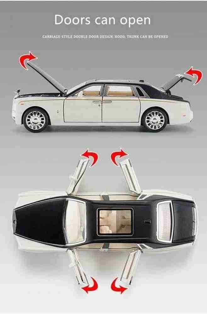 1:20 Rolls Royce Cullinan SUV Alloy Model Car Toy Diecasts Metal Casting  Sound and Light Car Toys For Children Vehicle