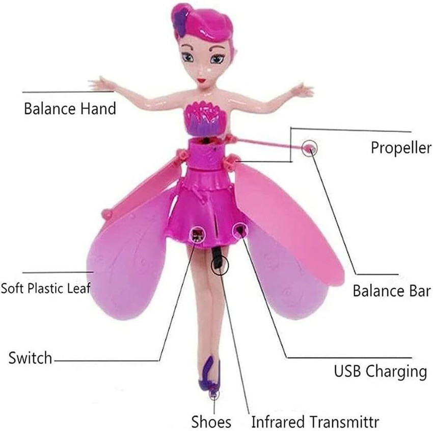 Magical flying fairy best sale doll