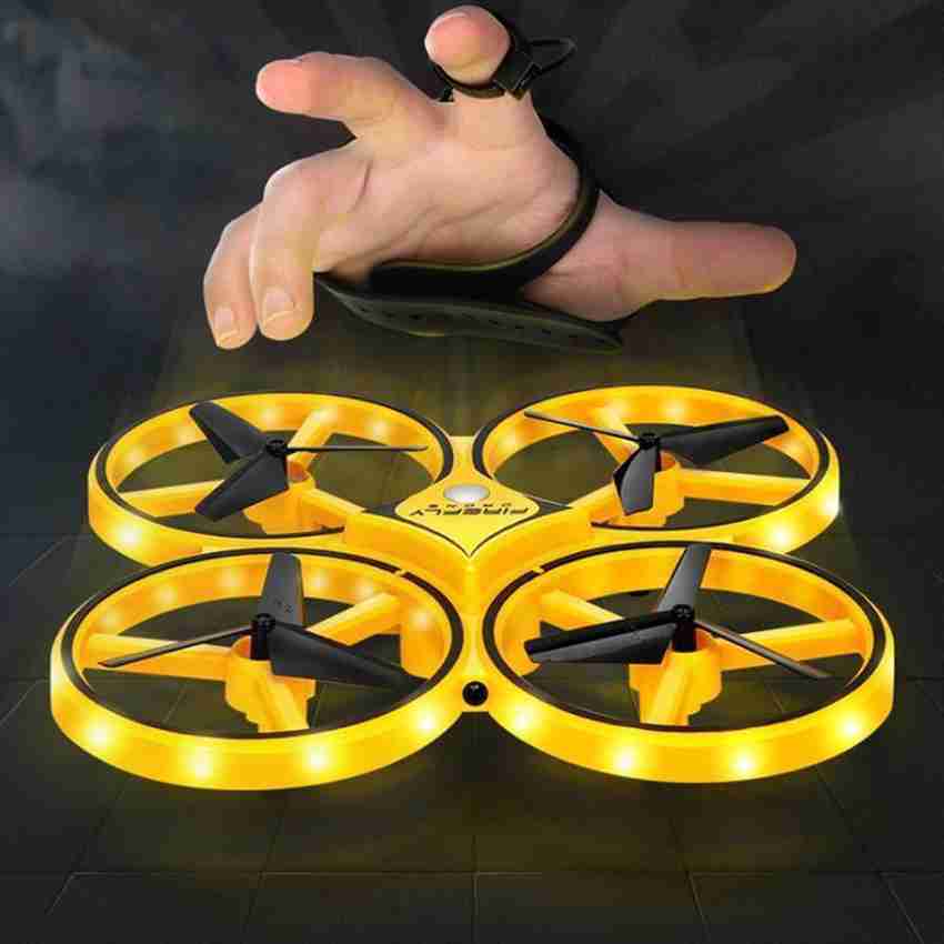 Smart watch controllable interactive induction quadcopter discount