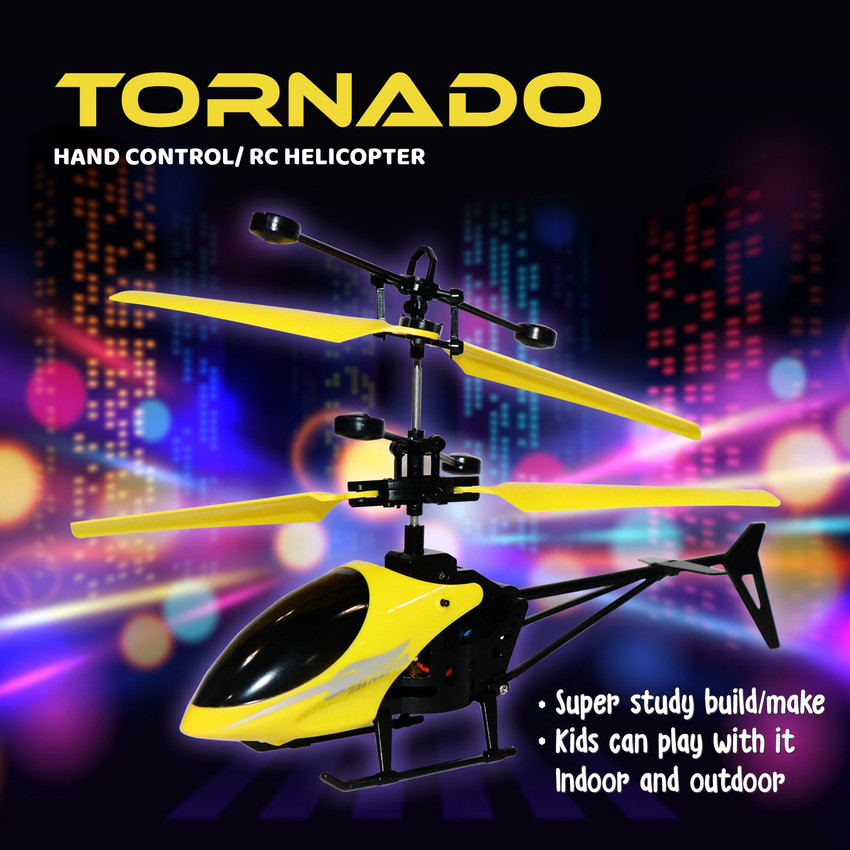 Sirius Toys Hand Sensor Helicopter With Remote Control Tornado