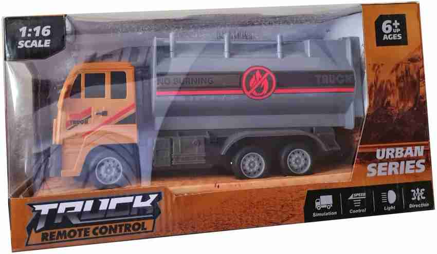 IndusBay RC Remote Control Oil Water Tanker Tank Truck Petrol