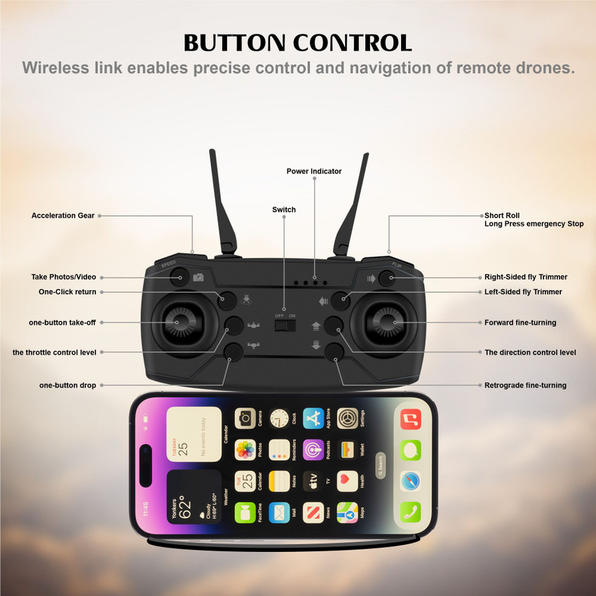 Eachine e88 rc quadcopter top