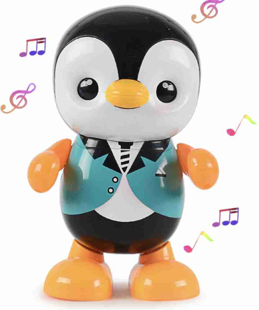 Musical dancing penguin toy discount