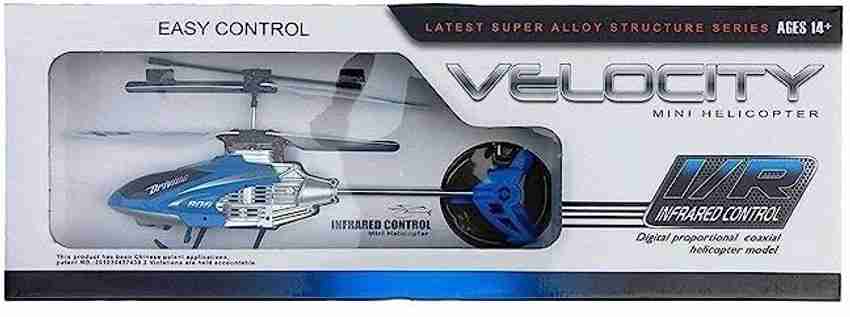 A2DR Velocity Remote Control Helicopter with Unbreakable Blades