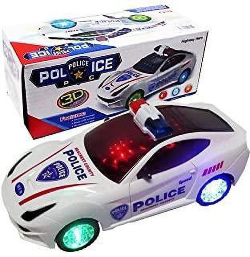 big remote control police car