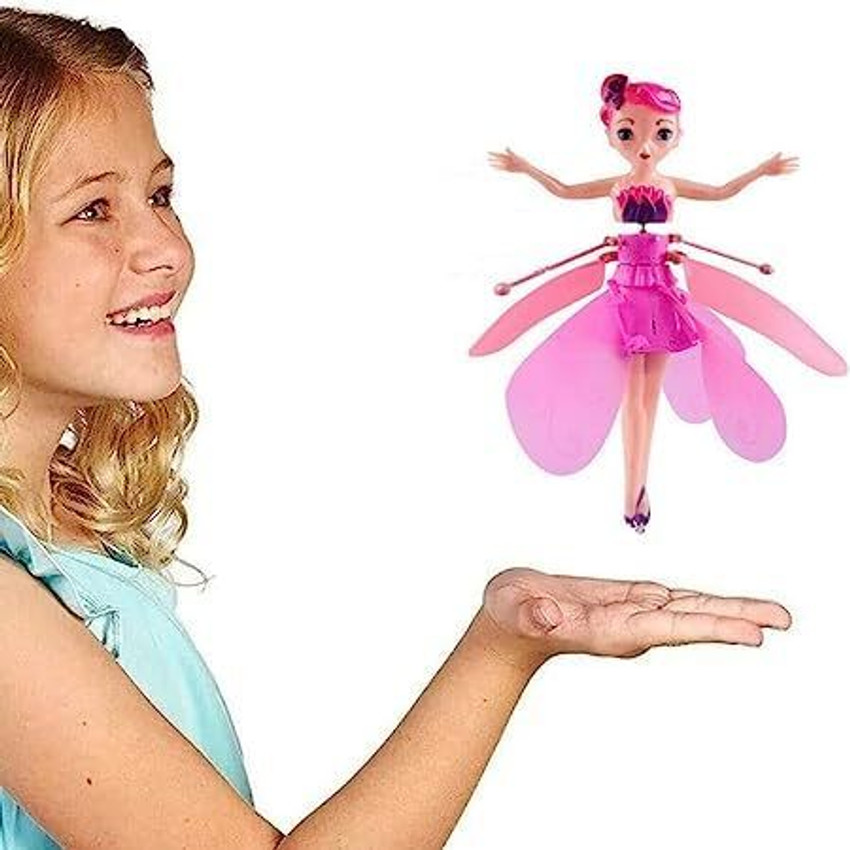 LAFUA Flying Fairy Dolls for Girls Flying Doll Hand Control Helicopter Doll Flying Fairy Dolls for Girls Flying Doll Hand Control Helicopter Doll Buy Remote Control Toy toys in India
