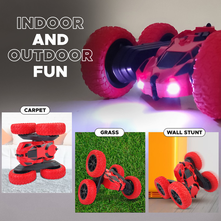 Toy car that flips over when it hits a wall sales