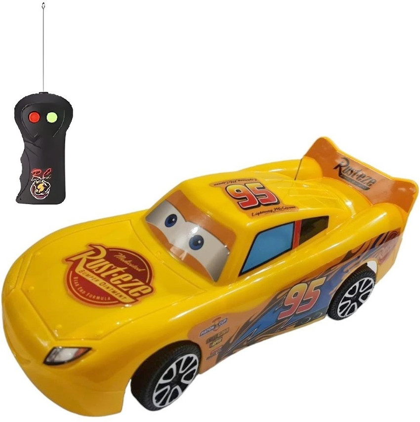 HALO NATION McQueen 2Channel Remote control Car Lightening Mc Queen Vehicle  RC Car - McQueen 2Channel Remote control Car Lightening Mc Queen Vehicle RC  Car . Buy Car toys in India. shop