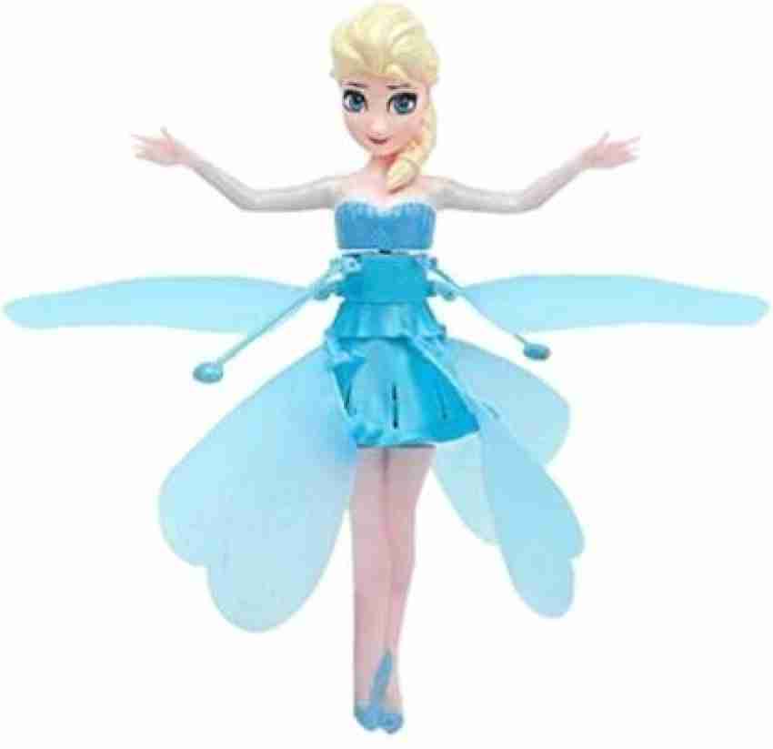 frozen flying doll