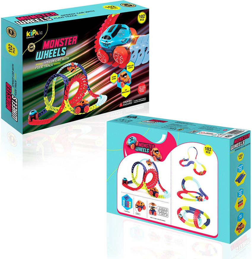 Hot wheels flexible shop track