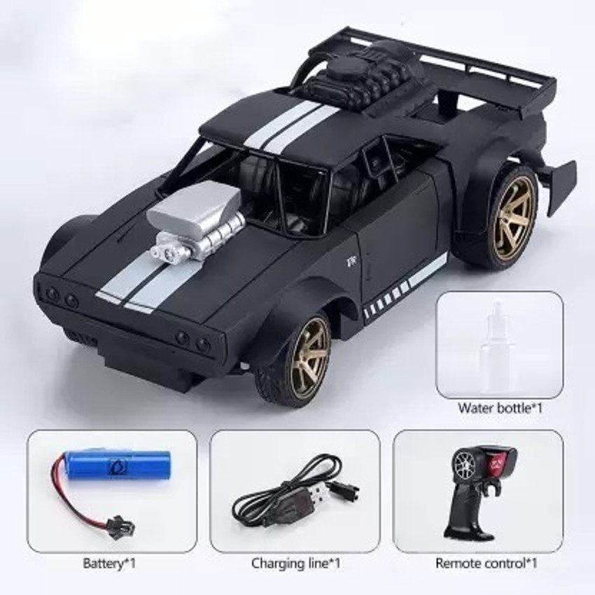 PRANCING UNICORN Remote Control Car with Mist Smoke Spray and Light Up RC Racing Car Toy Vehicle Remote Control Car with Mist Smoke Spray and Light Up RC Racing Car Toy