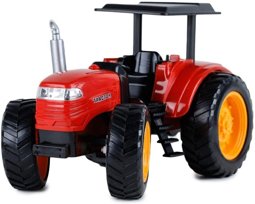 DROPANY Rc Tractor Big Remote Control Farm Tractor Truck Toy with