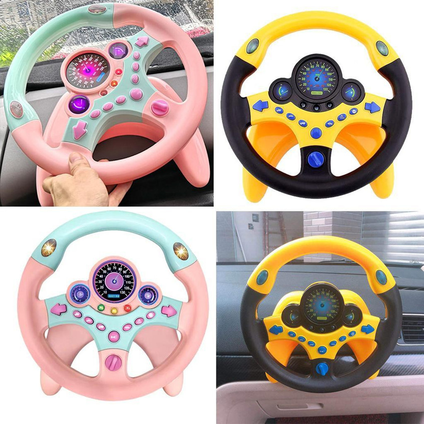 Kids car 2025 steering wheel