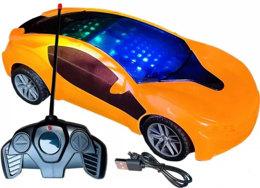 HGSWORLD Orange Blast Experience the Thrill of 3D Remote Control Toy Car Orange Blast Experience the Thrill of 3D Remote Control Toy Car Buy 3D FAMOUS CAR toys in India