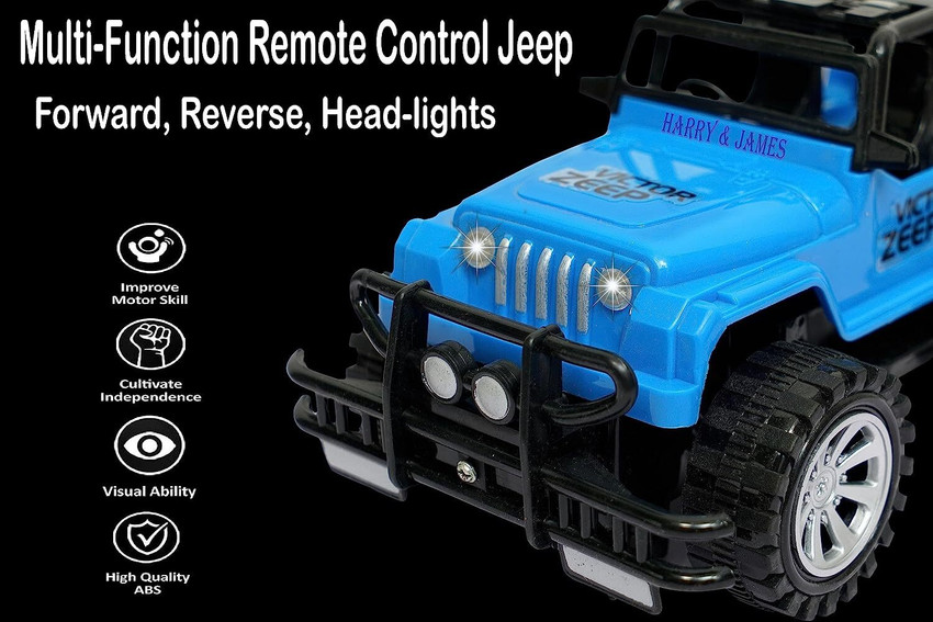 Remote control hotsell blue jeep