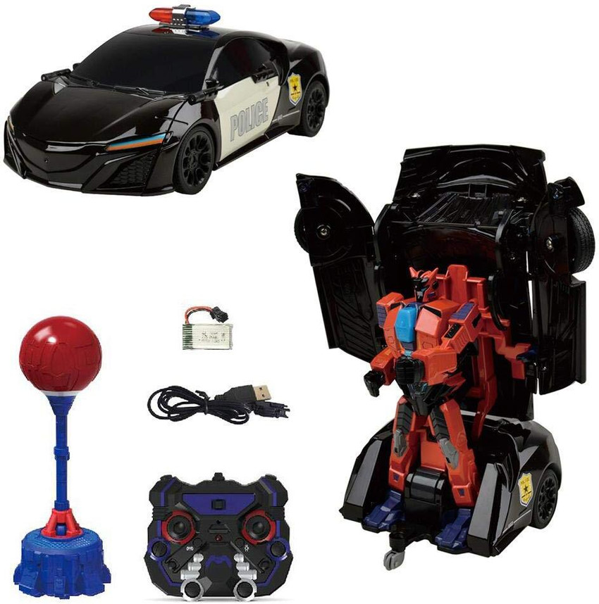 HEZKOL Transformer Toy Car with Fight Stunt Function Intelligent